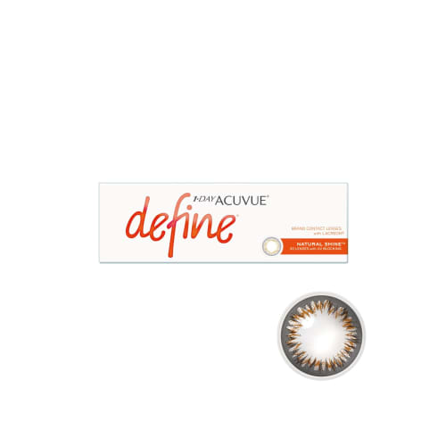 

1-Day Acuvue Define Moist Natural Shine, BC 8.5, PWR -4.00, 30 линз