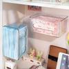 Transparent Storage Box Wall Mounted Tissue Box Large Capacity Disposable Mask