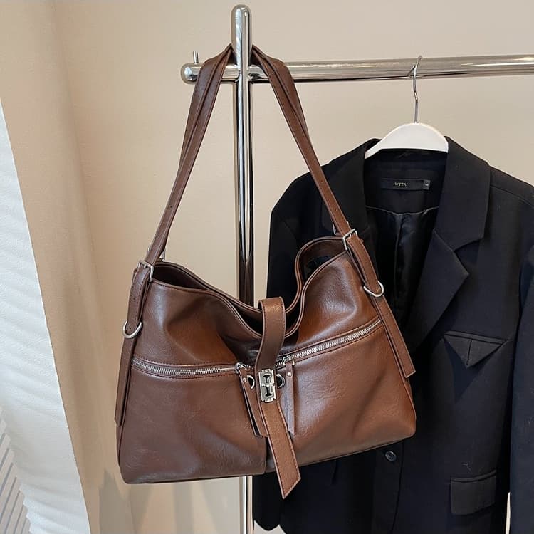 Neue Damen Vintage Unterarmtasche mit großer Kapazität Tragetasche