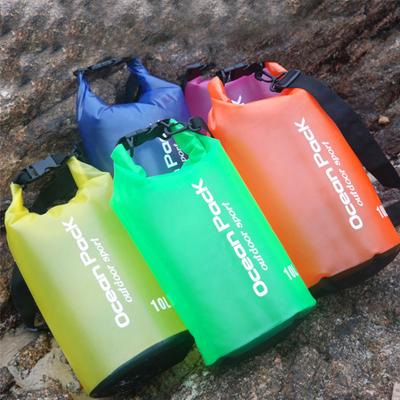 2/5/10/15/20L Easy To Use Quick-Release PVC Swimming Bag Duffle Bag Snorkeling Diving Pouch Outdoor Supplies