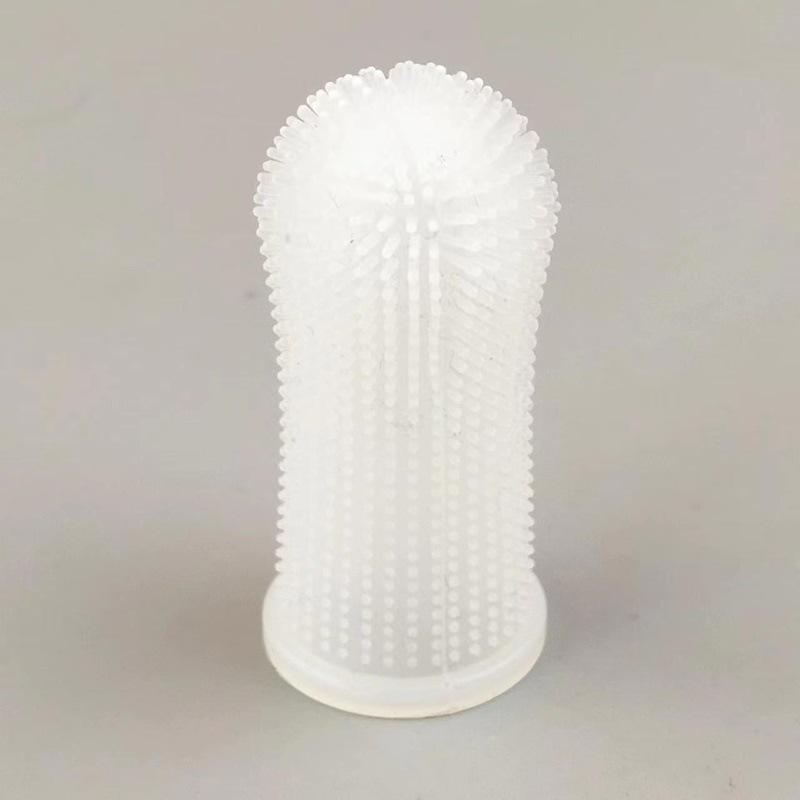 Pet Finger Toothbrush for Cats and Dogs - Anti-Tartar Oral Cleaning Tool