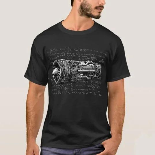 Thrust Matters! Unique Thrust Formulas with Jet Engine Printed T-Shirt. Summer Cotton Short Sleeve O-Neck Unisexs T Shirt New S-3XL