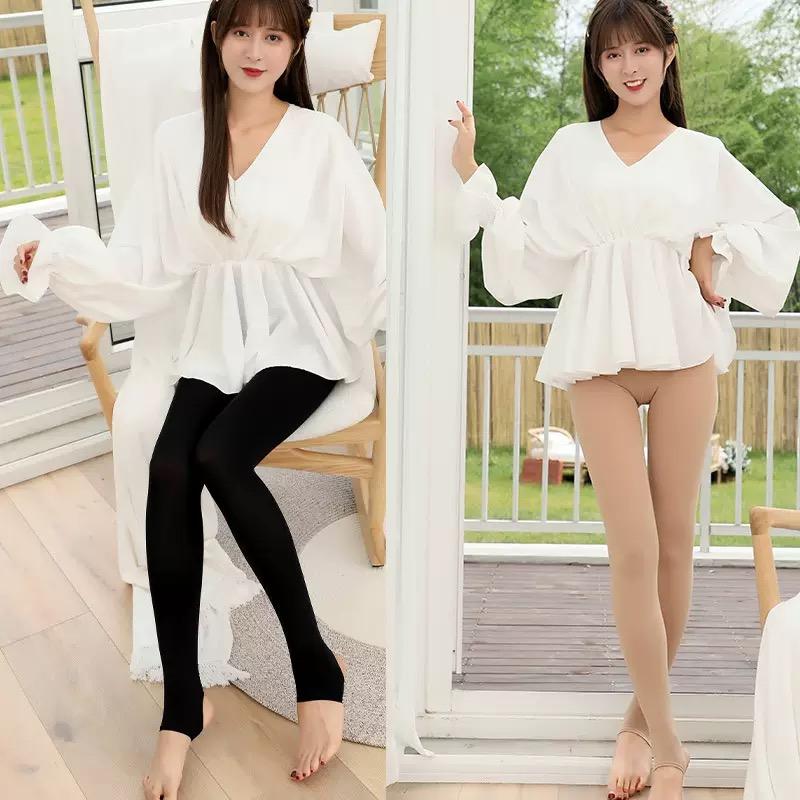 Female Sexy Autumn Soft Comfortable Tights Spring Breathable Opaque Stockings Women High Elastic Pantyhose Daily Girl Long Thigh