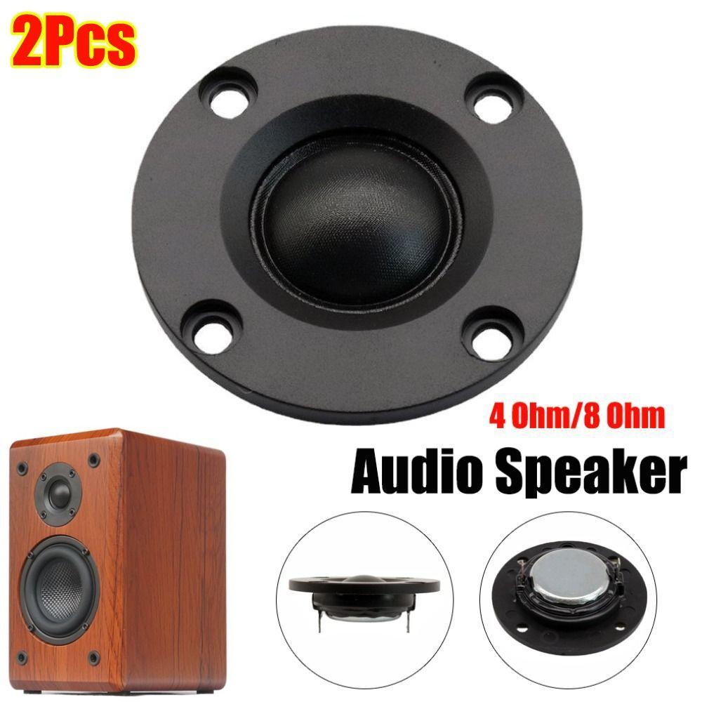 4 Ohm/8 Ohm Tweeter Speakers 52MM Silk Membrane New HIFI Music DIY