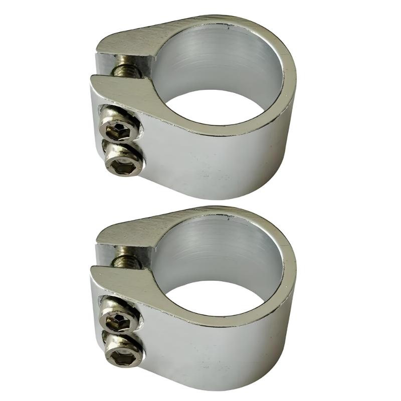 Road Bike Seat Post Clamp Seatpost Collar Aluminum Alloy Bicycles Seat Tube Clamp Road Bike Seatpost Clamp Enduring