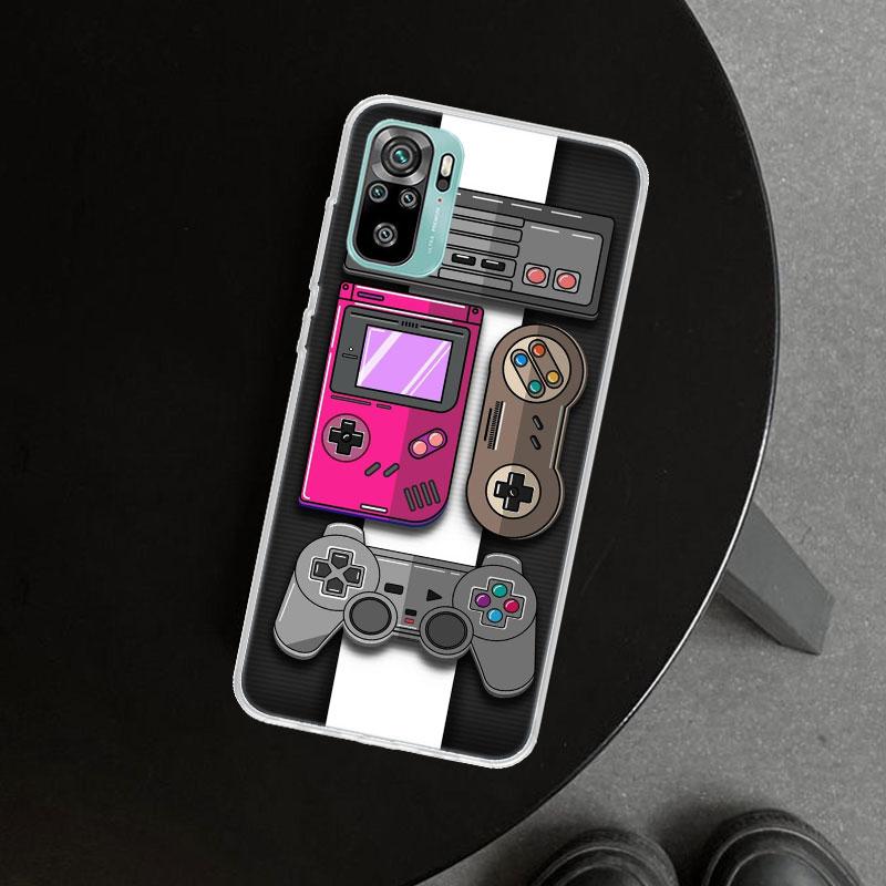 Game Controllers Switch Phone Case Cover for Xiaomi Redmi Note 15 14 13 12 11 Pro Plus 14S 12S 11S 11T 11E 10S 10 Customized Fun