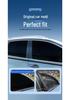Car Window Sunshade & Anti-Mosquito Mesh Curtain for Privacy and Insect Protection