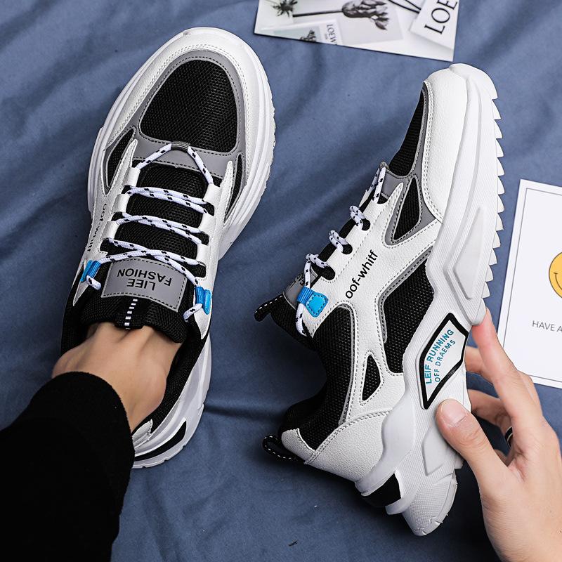 Buy Men's Shoes 2022 Breathable Casual Shoes New Breathable Mesh Panel