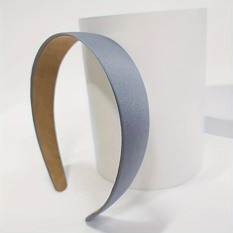 

Elegant Wide Sponge Headband for Women Chic Solid Color, Soft Polyester Hair Hoop, Perfect for Styling Face Washing, Available in Multiple Colors, Sp