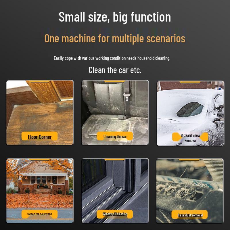 High-Power Lithium Battery Dust & Leaf Blower - Powerful Storm Fan for Home Use