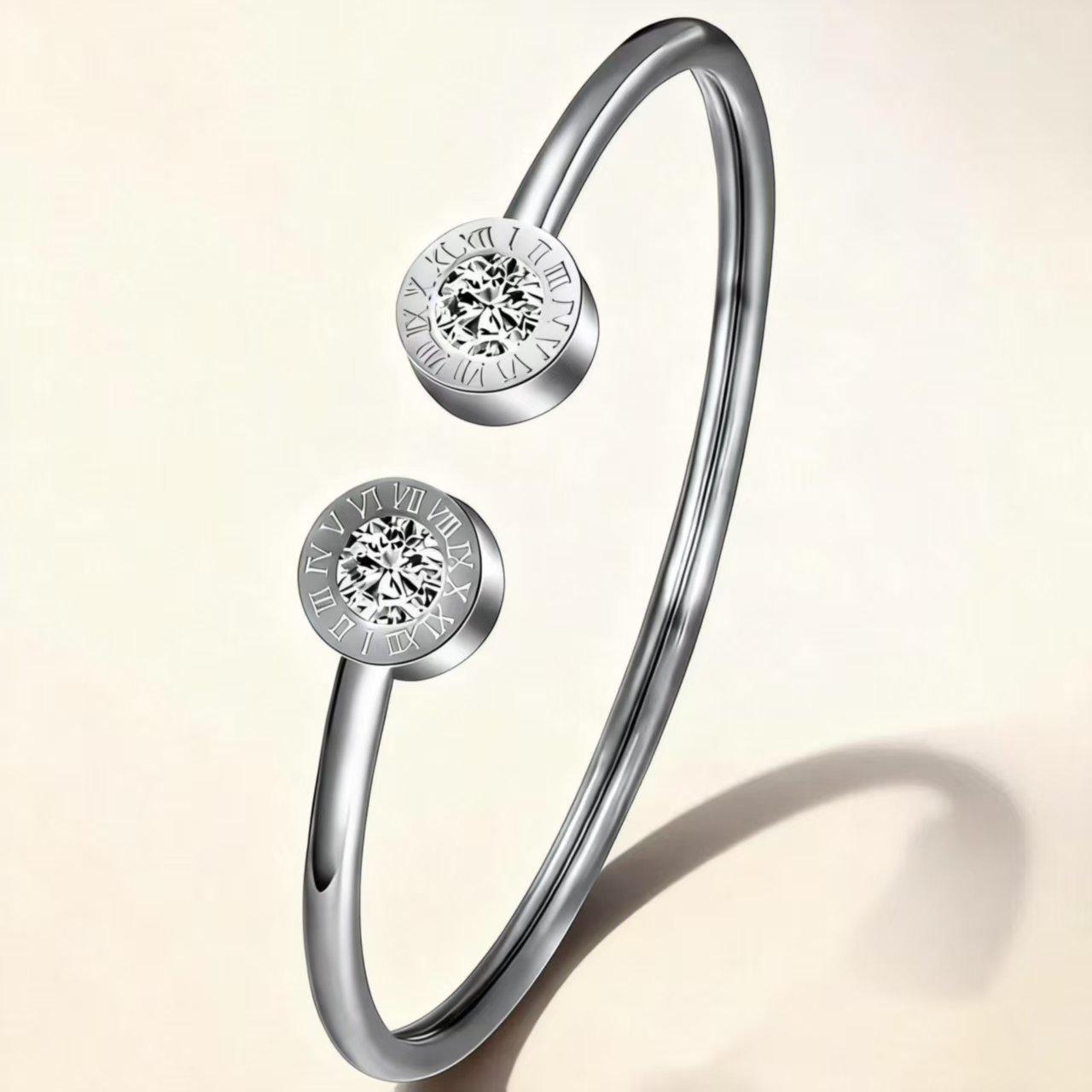 Girls High-end Exquisite Bracelets European and American Luxury High-end One Size(16-22CM)