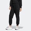 adidas Printed Logo Solid Color Jogger Pants Women Bottoms Black HM7115