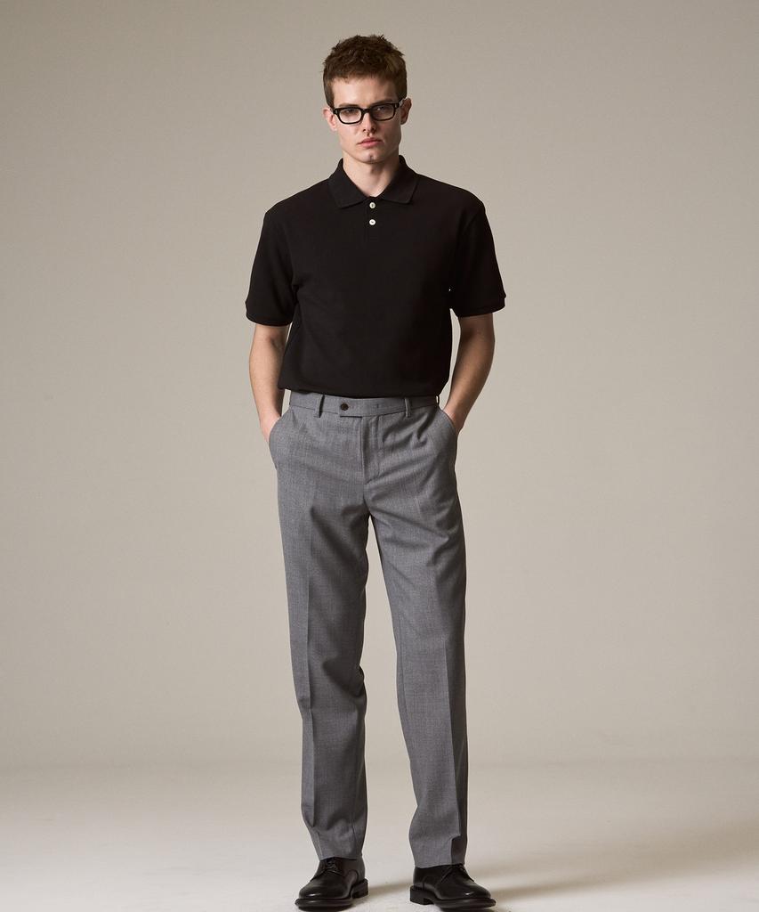 Laijeuaenbillou W265 Woolithic Everyday Classic Standard Slacks Light Grey