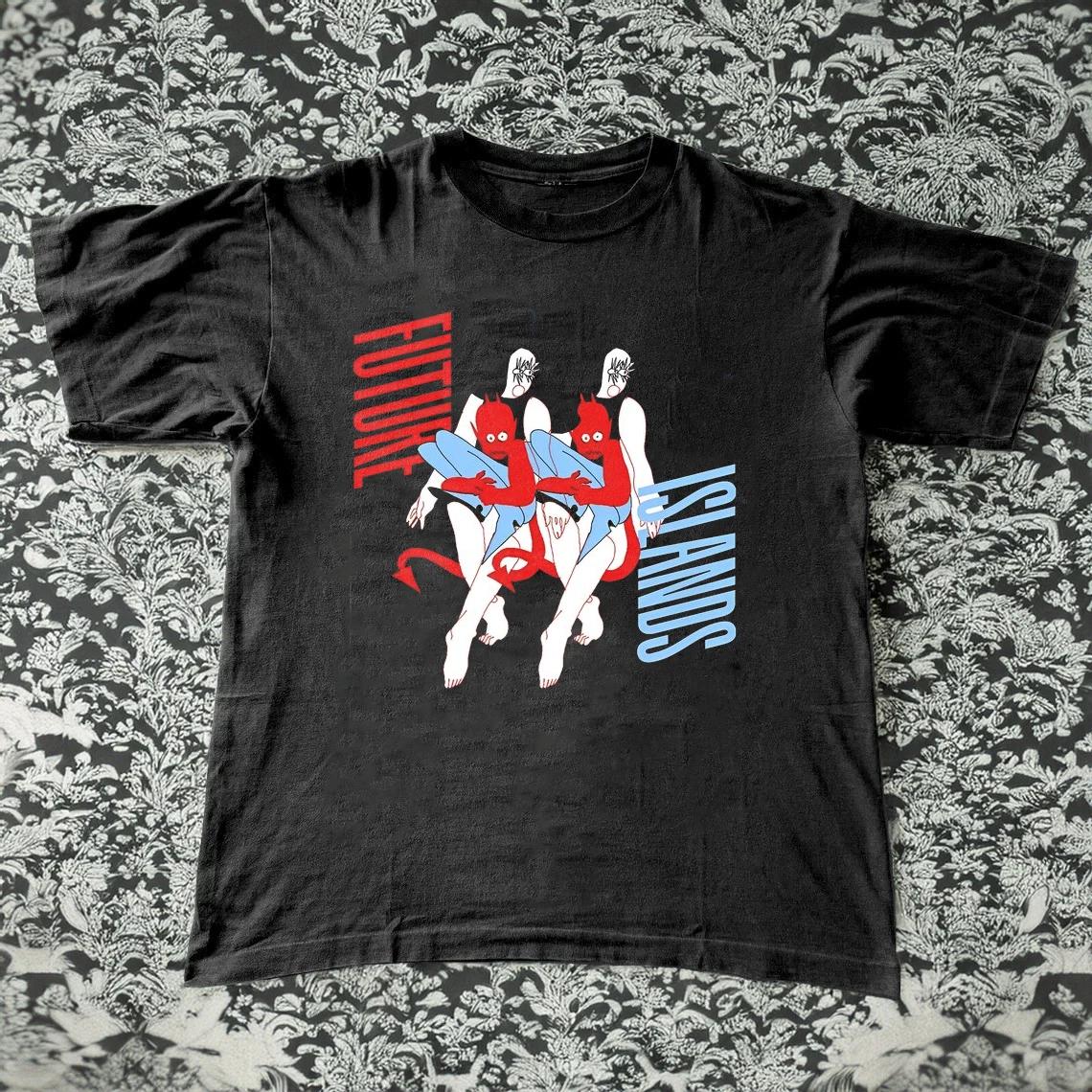 Future Islands Black Cotton Shirt Full size S-5XL Unisex L221 L