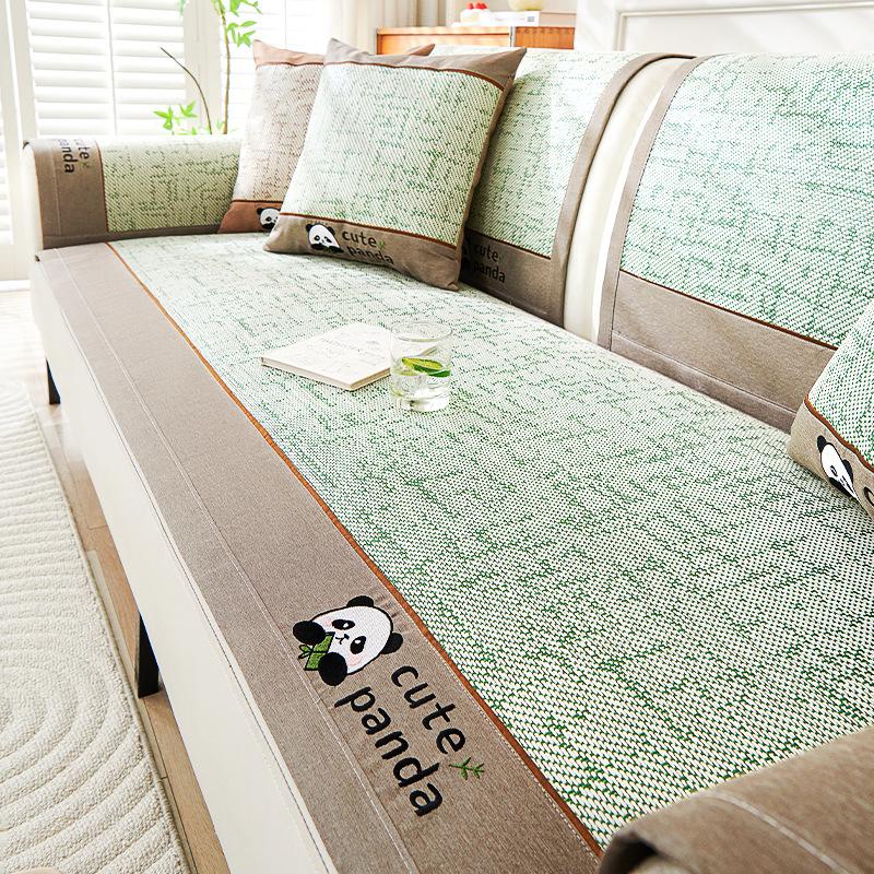 Rattan Mat Summer Sofa Cushion Summer Sofa Cool Cushion Non-Slip Sofa Mat Cover  New Ice Silk Cover