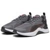 Puma Infusion Comfortable Simple Low-Top Training Shoes Unisex Sneakers Gray Black 377893-12