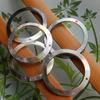 Black Mother-of-Pearl Shell Circle Earrings Hairpin Jewelry Accessory
