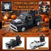 Halloween Kürbis Hexe LKW Modell Ornament für festliche Heimdeko