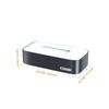 Desktop Tissue Case Wood Grain Napkin Holder Organizer for Bathroom Toilet Car Table Storage Paper Tissue Box Dispenser