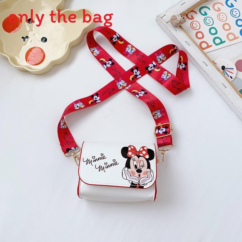 Mini Shoulder Kids Crossbody Bag With Mouse Donald Duck Print Design