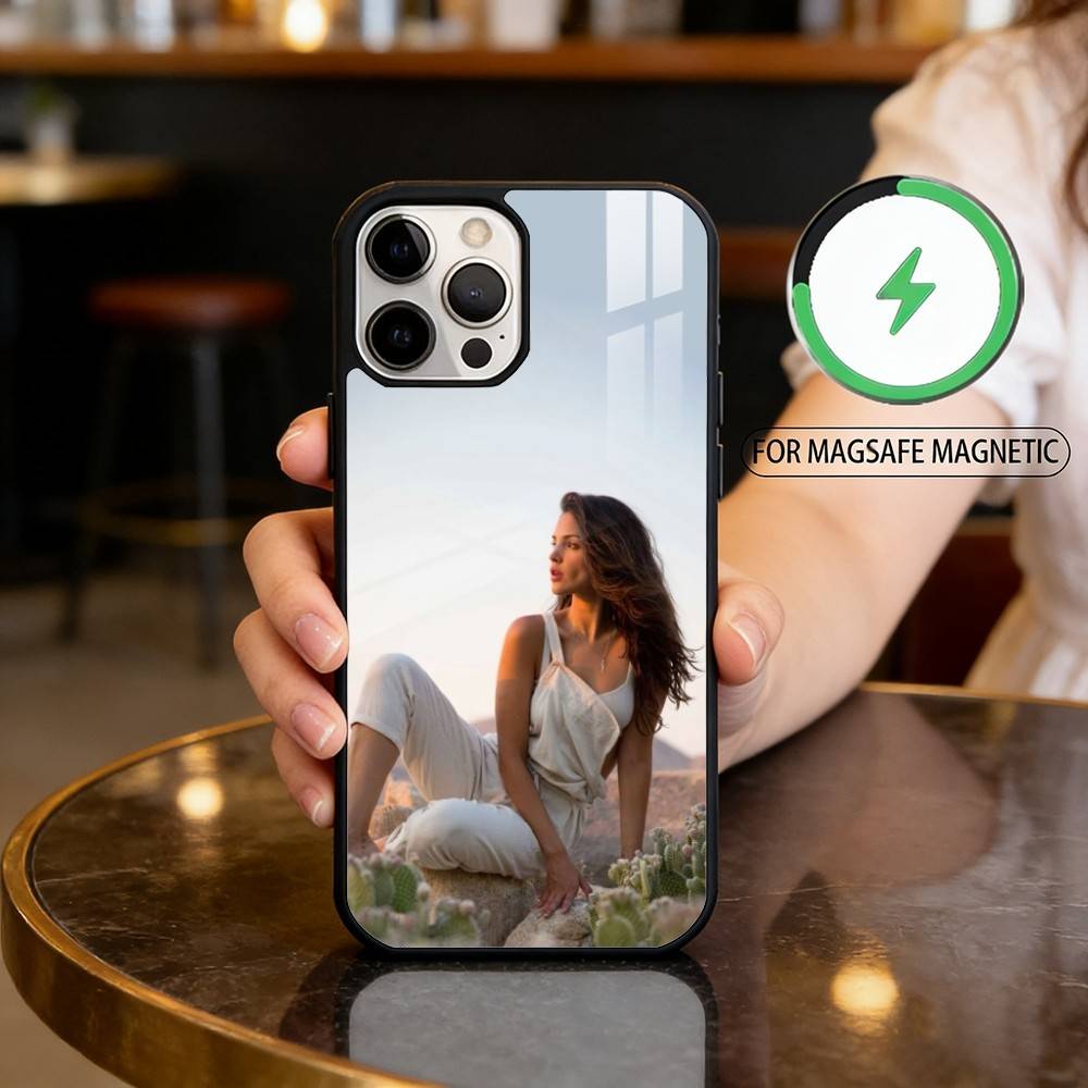 

Singer E-Eiza Gonzalez Phone Case For iPhone17,16,15,14,13,12,11 Plus,Pro Max Magnetic For Magsafe Wireless Charging iPhone16PROMAX