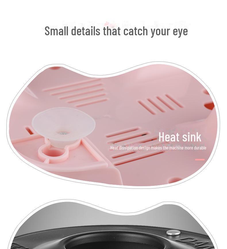 Nuoyang Kids' Automatic Cotton Candy Maker - Mini & Colorful Sugar Art Machine