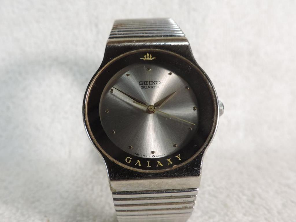 [USED] SEIKO GALAXY Quartz Watch for Men and Women, Battery Replaced, Working