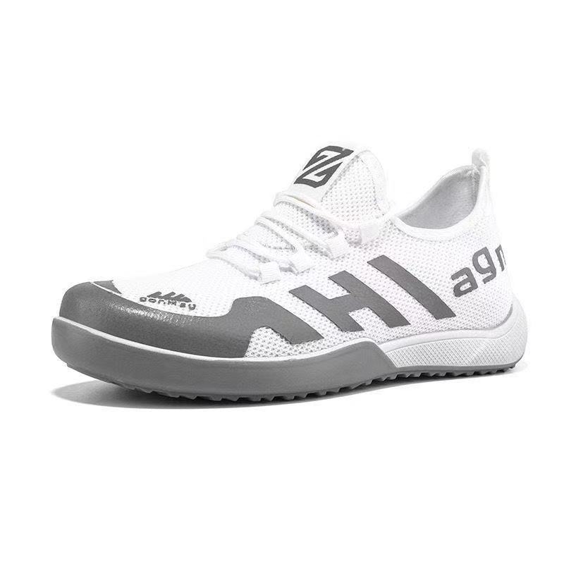 

2 Spring and summer new fly-woven men s shoes trendy casual breathable mesh sneakers men 39