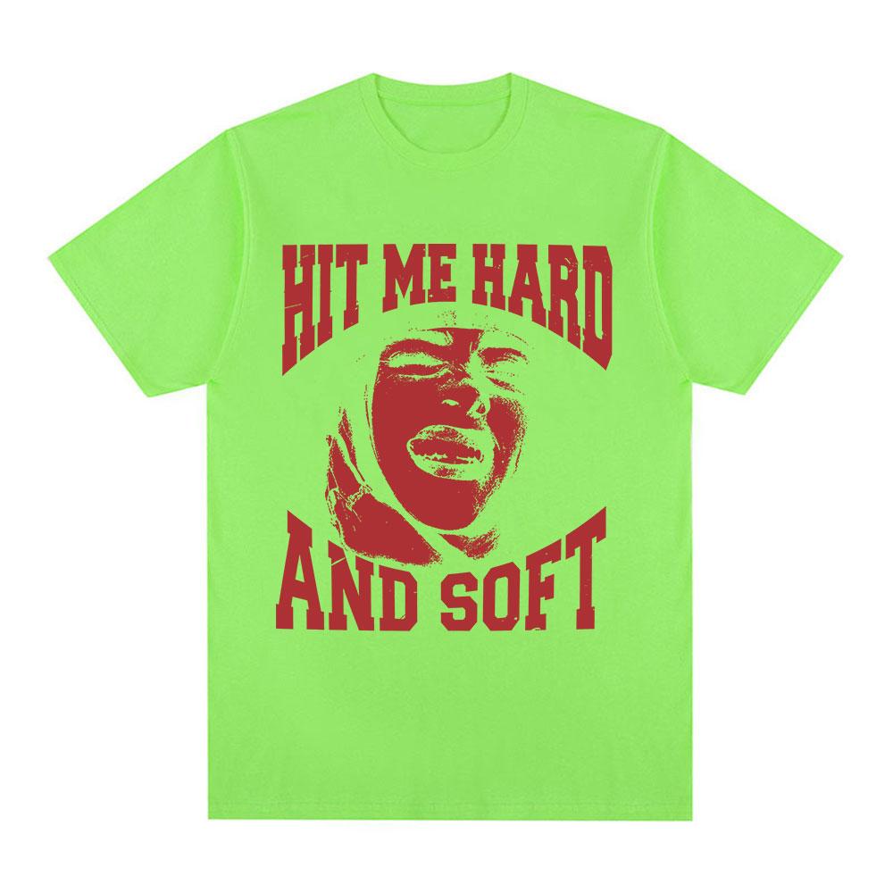 

Hit Me Hard and Soft 2025 Tour T Shirt Men Women Fashion Hip Hop T Shirts Harajuku Casual Cotton Short Sleeve T-shirts Fans Gift 4XL