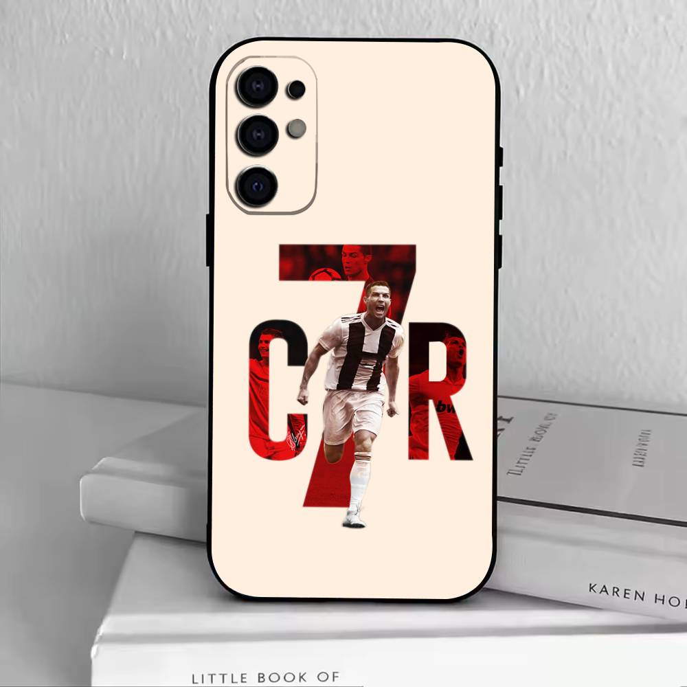 D-Cristiano Ronaldo Pouzdro na telefon Černý silikon Měkké Pro Samsung S25,S24,S21,S22,S23,S30,Ultra,S20,Plus,Fe,Lite