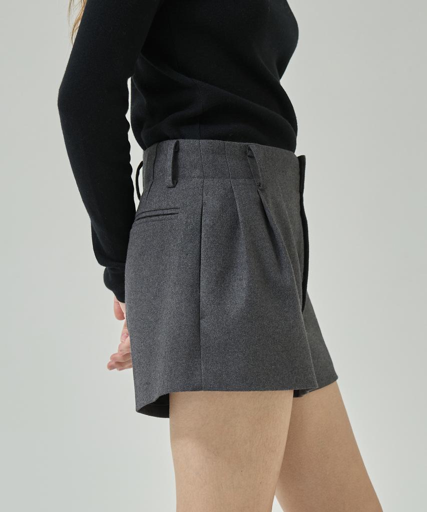 Lapineatteullie Modern Tailored Shorts Grey