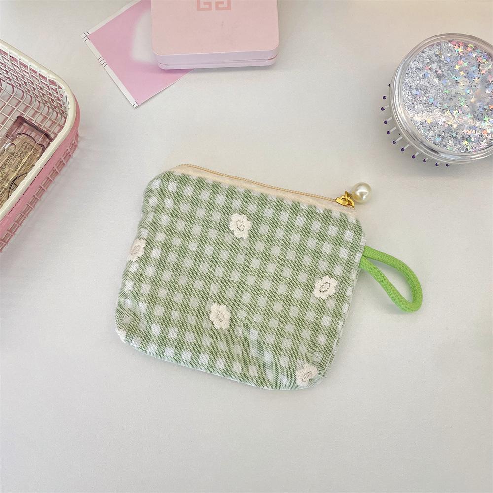 

Кружевной вышитый холщовый мешок для сменной одежды женский портативный тканевый мешок для хранения простой маленький кошелек для мелочей