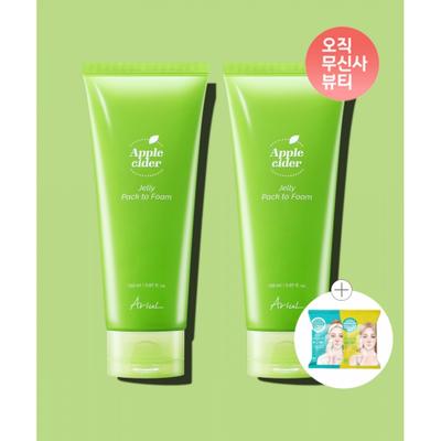 Ariul [double Plan] Apple Cider Jelly Pack 2 Foam 150ml 2