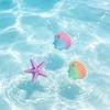 Strandzubehör Charms für Strandtasche Gummi-Tragetasche Strandtaschen Blumen Dekoration Charm für Mädchen Damen