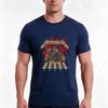 Metal Musician Guitar Tshirt Summer Casual Cotton Tee Oversized Streetwear Tops Vintage Graphic Print Unisex Unisex Unisex