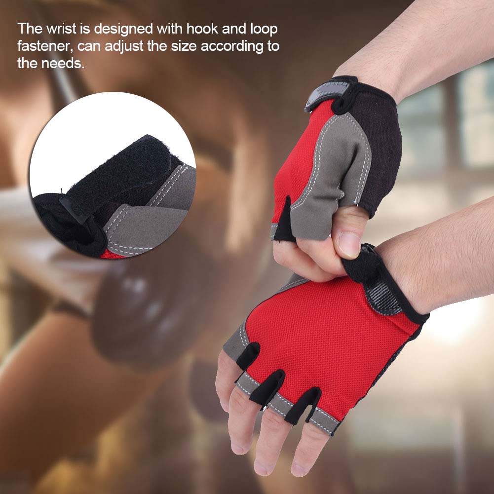 Outdoor Exercise Sports AntiSlip Half Finger Gloves for Outdoor Riding Cycling Climbing