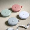 Automatic Retractable Waist Circumference Measuring Tape with Logo - Soft Mini Ruler for Household and 3D Measurements