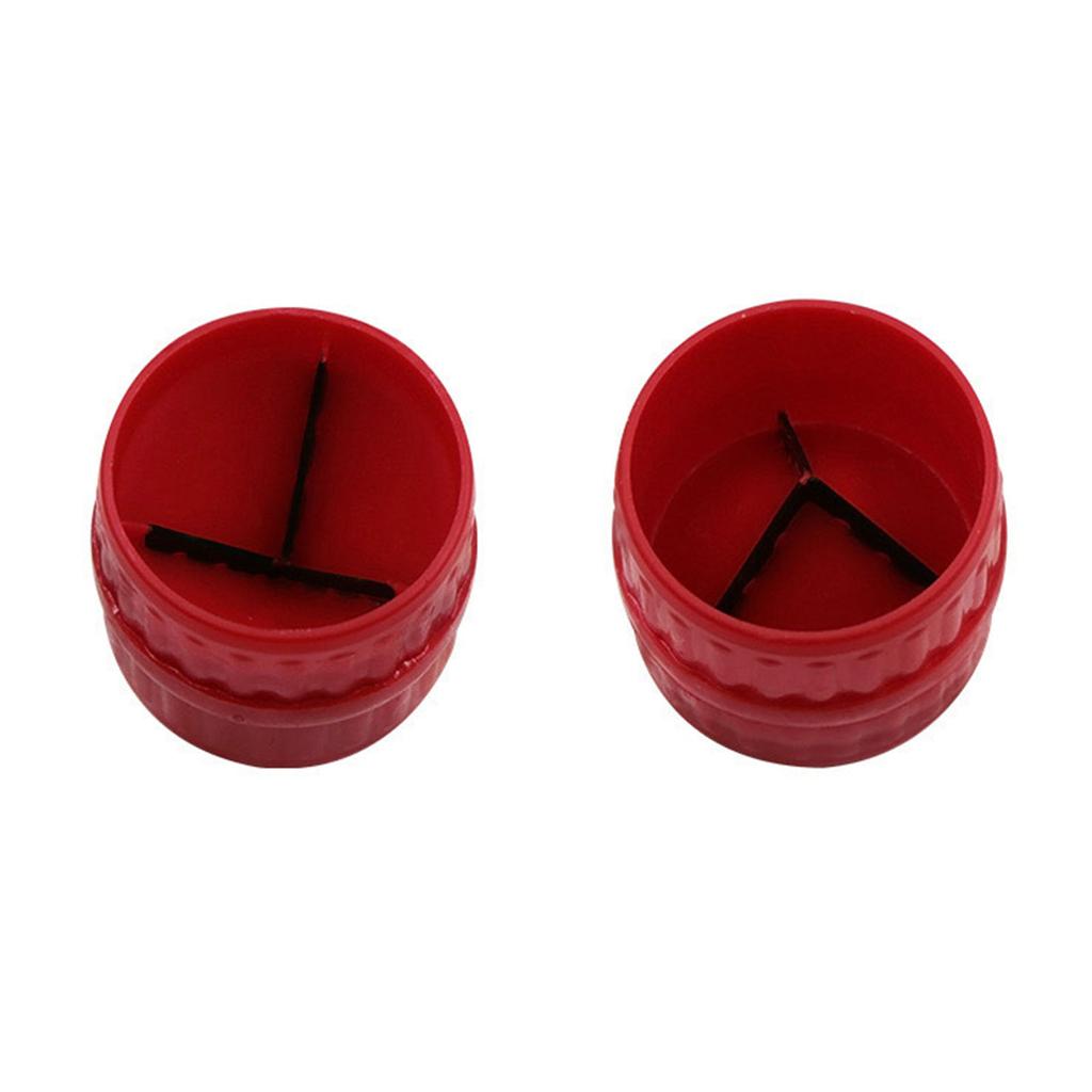 Inner & Outer Pipe Reamer Tool Professional Metal Chamfering Device 3/16" -1-1/2" (5-38MM)(Red) PVC Pipe Deburring Tool
