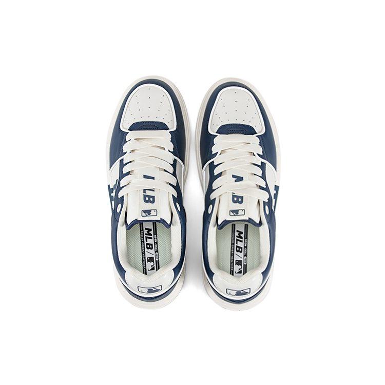MLB Chunky Liner Basic Low Top Skateboard Shoes Unisex Blue 3ASXCLB3N-07NYD