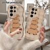 Phone Case: 2D Flat Samsung Galaxy A34 A35 M05 M06 S20 S22 S21 FE Plus 5G Protective Case, Couple Style, Stackable Capybara, Christmas and Halloween G