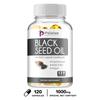 Pslalae 1000 mg Biologische Zwarte Komijnzaadolie - Vegan Capsules - Gezondheid van het Haar