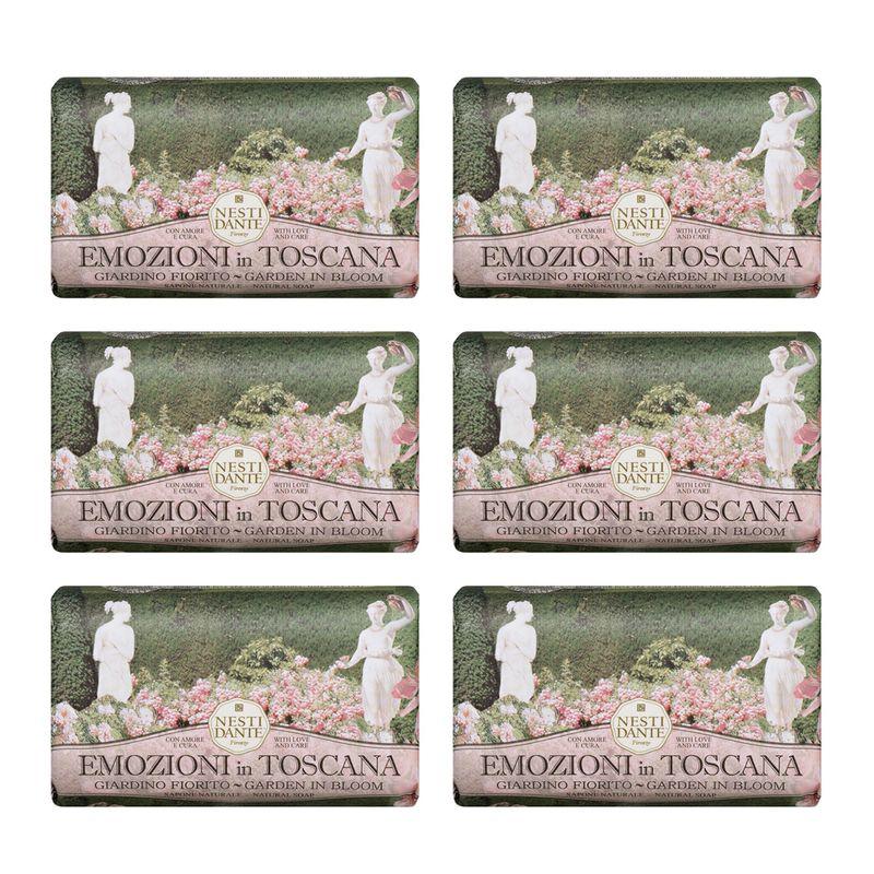 

Nestidante Imozione Giardino Fiorito Soap 250gX6 Pack [Box Product]