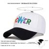 Unisex PCWER Letter Embroidery Baseball Caps Spring Autumn Outdoor Adjustable Casual Hats Dad Hat Sunscreen Hat