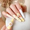 20Pcs/Bag Mini Poached Eggs 3D Nail Art Decorations Cute Poached Eggs Nails Charms Designs Diy Resin Nail Accessories