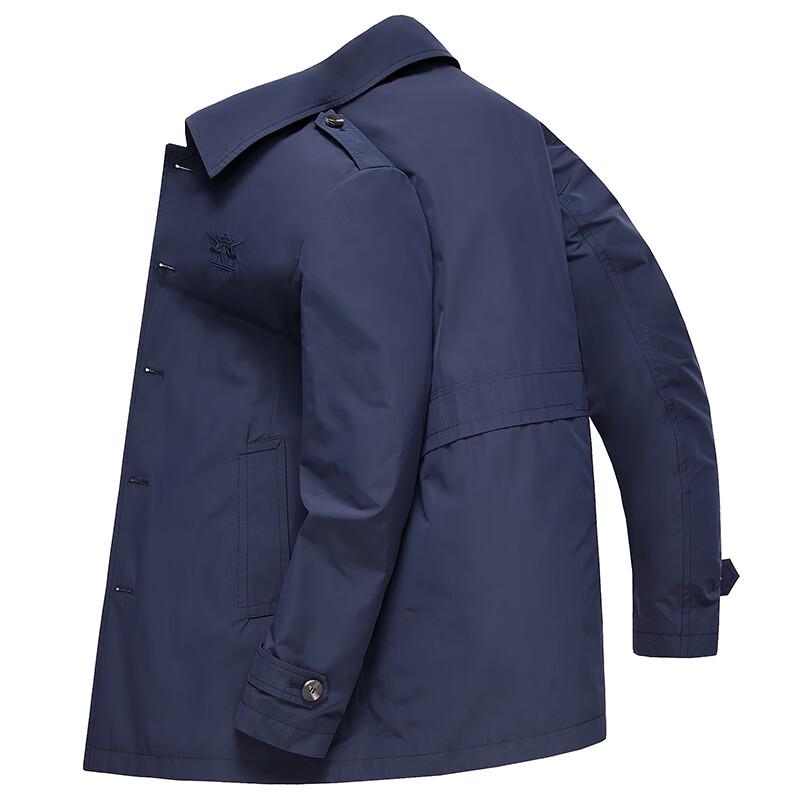 Men's Business Casual Mid-Length Trench Coat FMYG8862