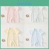 Baby Cotton Romper Summer Lightweight Nobone Antibacterial For Newborns And Toddlers