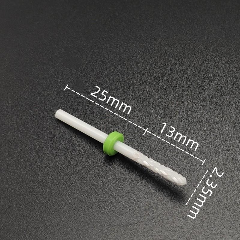 1 Piece Ceramic Nail Art Drill Rotary Cutter Cleaning Device for Nail Art Machine Accessories Removal Nail Gel Tool