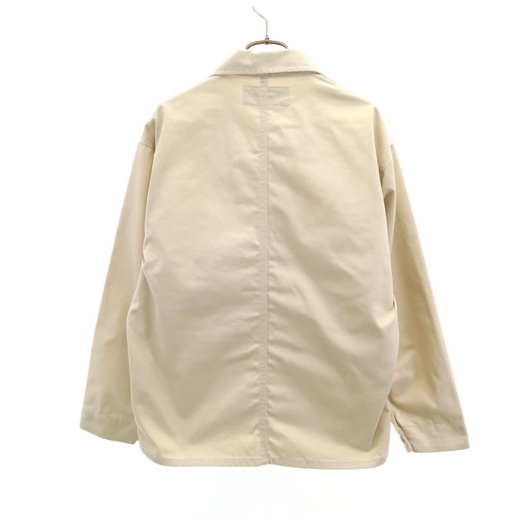 UNIVERSAL OVERALL Work Jacket M Beige Men's Used