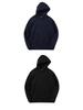 Unisex Heavyweight Carbon Brushed Fleece Hoodie - Warm, Loose Casual Wear for Autumn/Winter