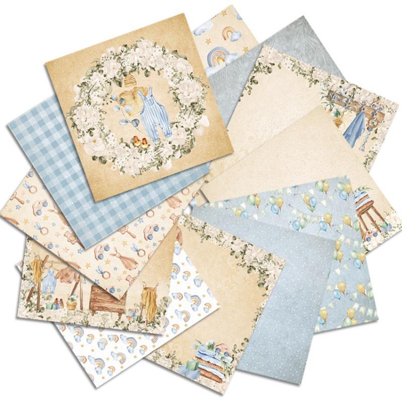 24 Sheets My Little Angel Paper Pads Cutting Dies Art Background Origami Scrapbooking Card Making.